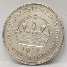 AUSTRALIA 1937 . CROWN . LOTS OF LUSTRE